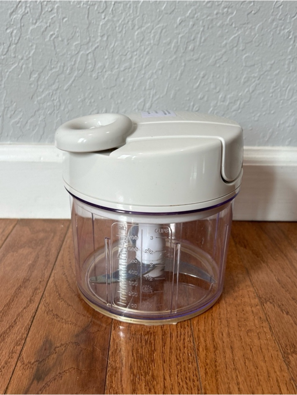 The Pampered Chef Manual Food Processor Item 2581 Chopper 3 cups